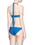 Back View - Click To Enlarge - MIKOH - 'Kahala' crisscross lattice halter bikini top