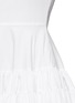 Detail View - Click To Enlarge - ANAÏS JOURDEN - Gathered skirt poplin shirt dress