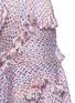 Detail View - Click To Enlarge - 73037 - 'Braid' frayed trim mermaid skirt