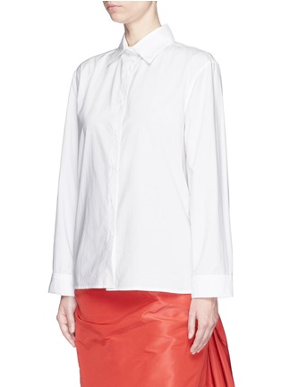 Front View - Click To Enlarge - 72722 - 'Classic Button Down' cotton poplin shirt