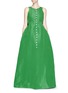 Main View - Click To Enlarge - 72722 - 'Thumper' button detail silk gown