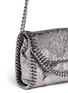 Detail View - Click To Enlarge - STELLA MCCARTNEY - 'Falabella' mini metallic crossbody bag