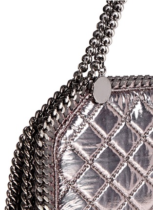 Detail View - Click To Enlarge - STELLA MCCARTNEY - Falabella' tiny crossbody chain tote
