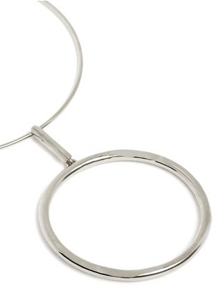 Detail View - Click To Enlarge - STELLA MCCARTNEY - Double ring necklace