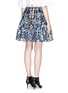 Back View - Click To Enlarge - PETER PILOTTO - 'Circle' pinball print crinkle twill skirt