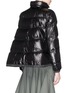 Back View - Click To Enlarge - SACAI LUCK - Drawstring hem flare puffer down jacket