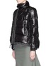 Front View - Click To Enlarge - SACAI LUCK - Drawstring hem flare puffer down jacket