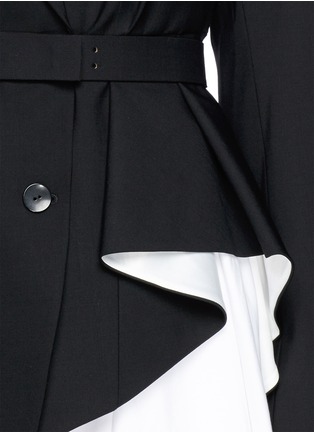 Detail View - Click To Enlarge - THEORY - 'Jester' asymmetric pleat hem jacket