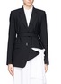 Main View - Click To Enlarge - THEORY - 'Jester' asymmetric pleat hem jacket