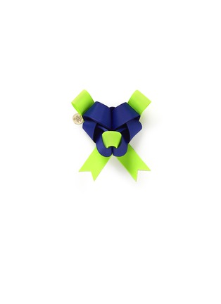 Main View - Click To Enlarge - RIBBONESIA - Dog grosgrain ribbon brooch