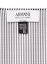 Detail View - Click To Enlarge - ARMANI COLLEZIONI - Stripe silk ottoman pocket square