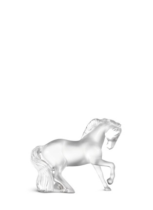 Main View - Click To Enlarge - LALIQUE - Mistral crystal horse sculpture