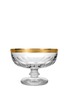 Main View - Click To Enlarge - MOSER - Gilded gold band bowl centrepiece
