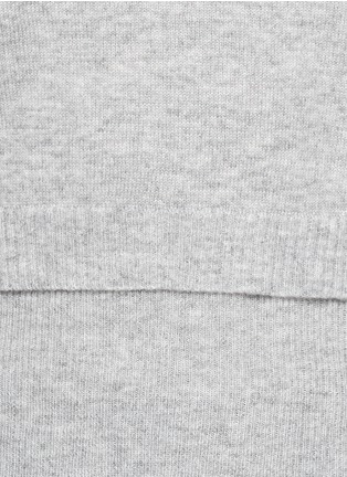 Detail View - Click To Enlarge - SANDRO - Double layer hem sweater 