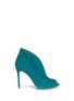 Main View - Click To Enlarge - GIANVITO ROSSI - V-throat suede booties