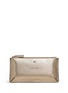 Main View - Click To Enlarge - ANYA HINDMARCH - 'Expense' large metallic leather pouch