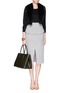 Figure View - Click To Enlarge - ANYA HINDMARCH - 'Ebury Large Featherweight' leather tote