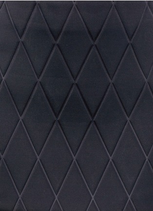 Detail View - Click To Enlarge - NEIL BARRETT - Diamond neoprene mini skirt