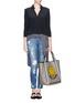 Figure View - Click To Enlarge - ANYA HINDMARCH - 'Pont Smiley' tote