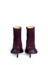 Back View - Click To Enlarge - ANN DEMEULEMEESTER - Suede ankle boots