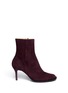 Main View - Click To Enlarge - ANN DEMEULEMEESTER - Suede ankle boots