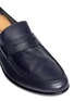 Detail View - Click To Enlarge - HARRYS OF LONDON - 'James' soft leather penny loafers