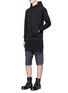 Figure View - Click To Enlarge - THE VIRIDI-ANNE - Cotton jersey hoodie