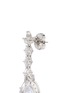 Detail View - Click To Enlarge - CZ BY KENNETH JAY LANE - Cubic zirconia dreamcatcher drop earrings