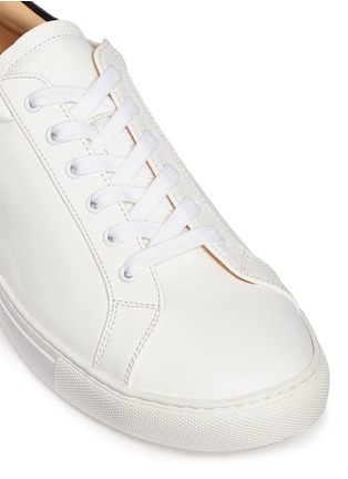 Detail View - Click To Enlarge - BING XU - 'Wimbledon' leather tennis sneakers