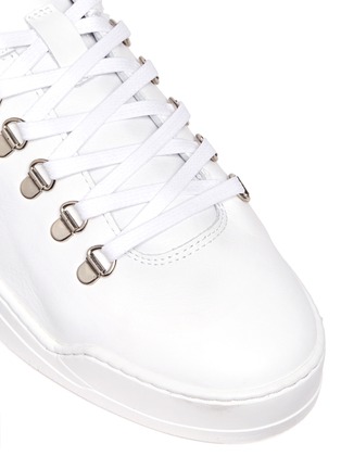Detail View - Click To Enlarge - FILLING PIECES - 'Mountain Cut' leather sneakers