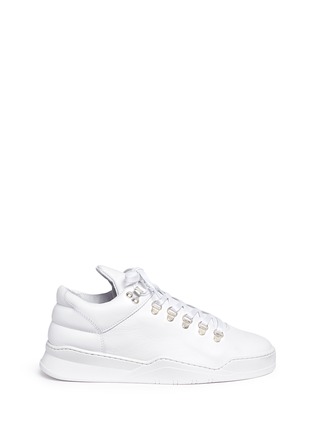 Main View - Click To Enlarge - FILLING PIECES - 'Mountain Cut' leather sneakers