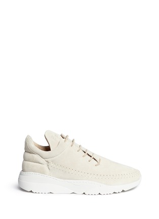 Main View - Click To Enlarge - FILLING PIECES - 'Apache Runner' suede sneakers