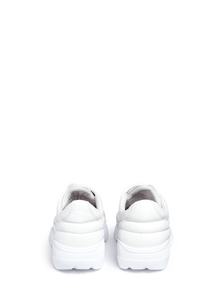 Back View - Click To Enlarge - FILLING PIECES - 'Apache Runner' suede sneakers