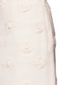 Detail View - Click To Enlarge - VALENTINO GARAVANI - Daisy appliqué Crepe Couture skirt