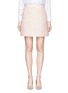 Main View - Click To Enlarge - VALENTINO GARAVANI - Daisy appliqué Crepe Couture skirt