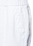 Detail View - Click To Enlarge - JAMES PERSE - Elastic waist linen canvas pants