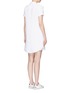 Back View - Click To Enlarge - JAMES PERSE - 'Utility' linen shirt dress