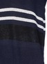 Detail View - Click To Enlarge - JAMES PERSE - Stripe silk blend sweater
