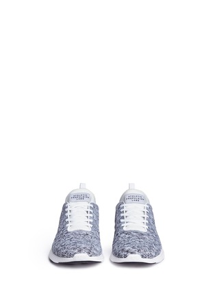 Front View - Click To Enlarge - ATHLETIC PROPULSION LABS - 'TechLoom Phantom' mélange knit sneakers