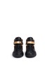 Figure View - Click To Enlarge - 73426 - 'Nicki Junior' croc embossed leather kids sneakers