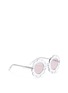 Figure View - Click To Enlarge - SONS + DAUGHTERS - 'Pixie' kids acetate floral frame sunglasses