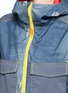 Detail View - Click To Enlarge - BURTON - x L.A.M.B. 'Suzi' patchwork denim print snowboard jumpsuit
