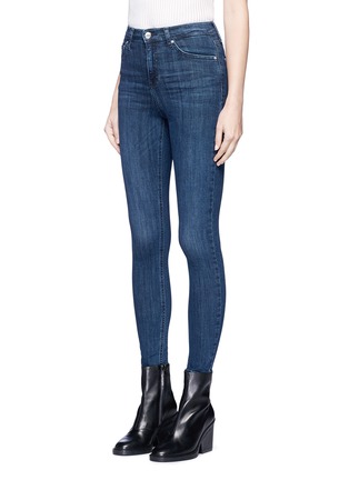 Front View - Click To Enlarge - TOPSHOP - Jamie' high rise whiskered skinny jeans
