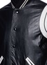 Detail View - Click To Enlarge - SAINT LAURENT - Lambskin leather teddy jacket