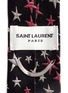 Detail View - Click To Enlarge - SAINT LAURENT - Star jacquard skinny silk tie