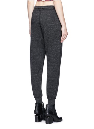 Back View - Click To Enlarge - TOPSHOP - 'Neppy' fleece lined jogging pants