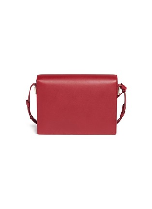 Detail View - Click To Enlarge - DELVAUX - 'Madame PM Polo' panelled leather shoulder bag