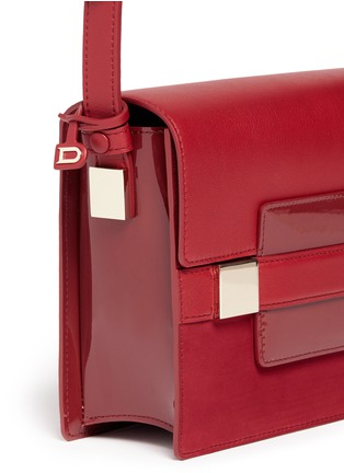  - DELVAUX - 'Madame PM Polo' panelled leather shoulder bag
