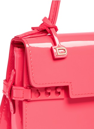 Detail View - Click To Enlarge - DELVAUX - 'Tempête Micro' patent leather crossbody bag