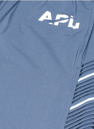 Detail View - Click To Enlarge - ATHLETIC PROPULSION LABS - Reflective stripe basketball shorts